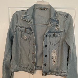 Hwy Jeans - Jean Jacket, Juniors Size L (women’s XS/S)
